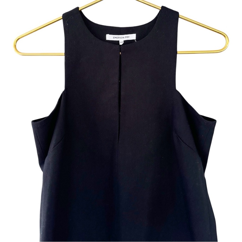 Emerson Fry • Black Cut Out Mod Dress - Picture 5 of 13